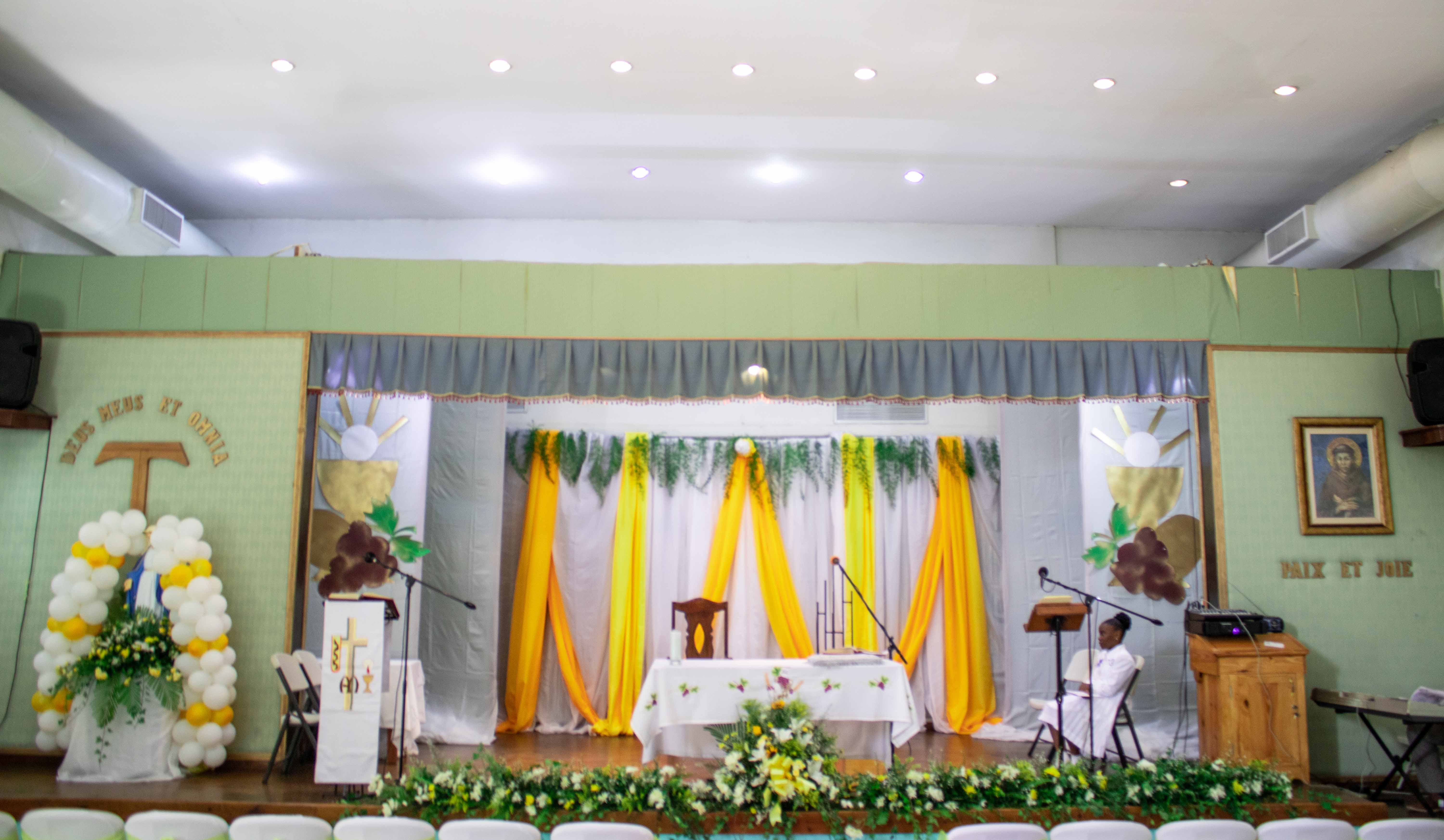 la decoration pour le communion